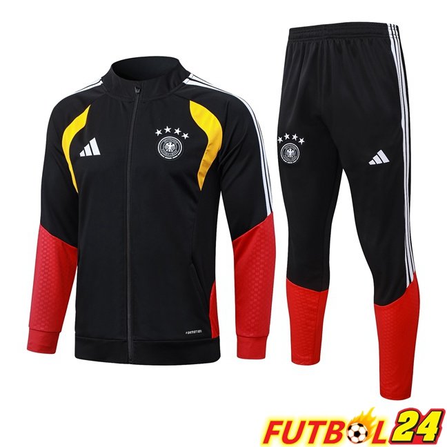 Chandal Equipos De Futbol - Chaqueta Alemania Negro 2026/2027