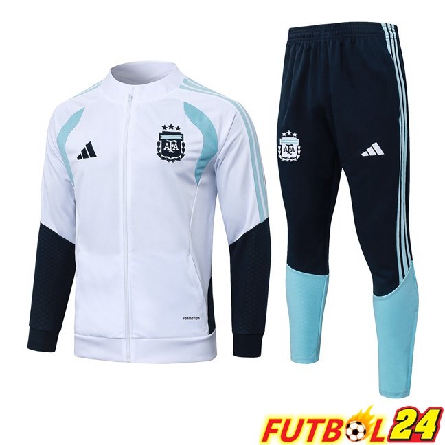 Chandal Equipos De Futbol - Chaqueta Argentina Blanco 2026/2027