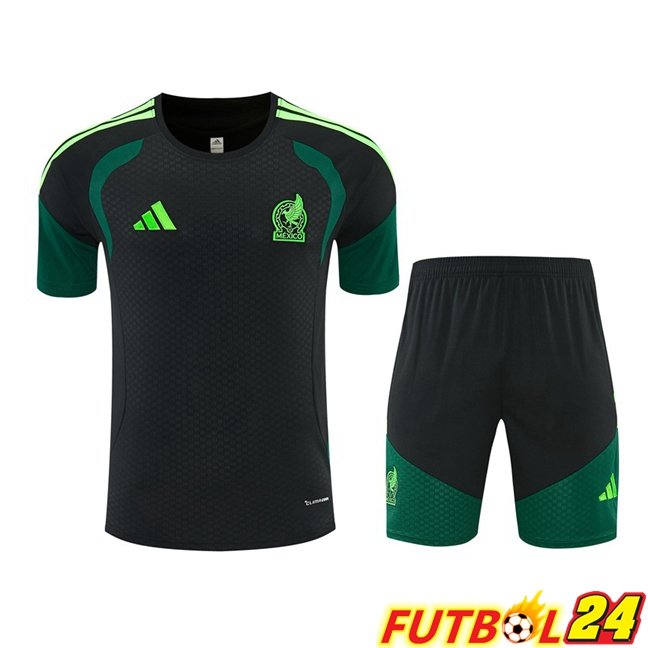 Camiseta Entrenamiento México + Cortos Negro 2026/2027