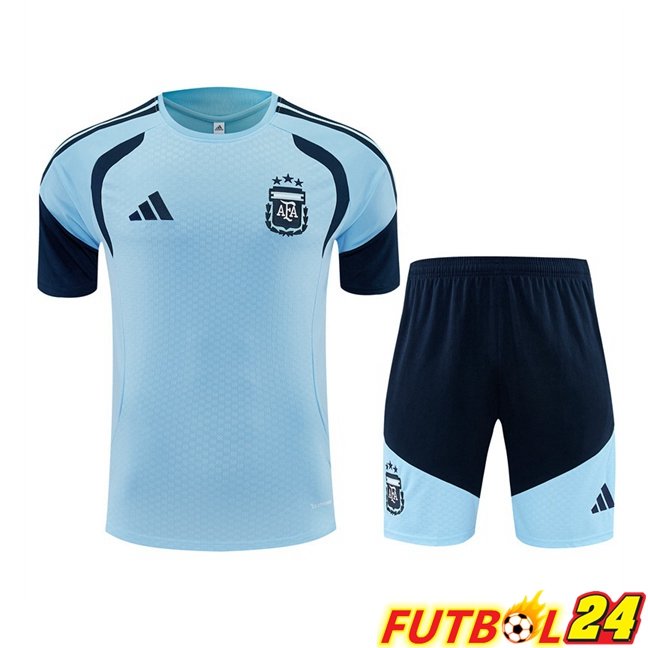 Camiseta Entrenamiento Argentina + Cortos Azul 2026/2027