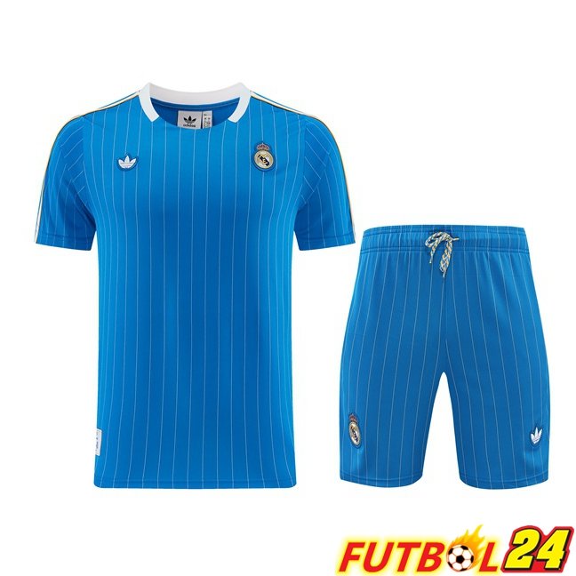 Camiseta Entrenamiento Real Madrid + Cortos Azul 2026/2027