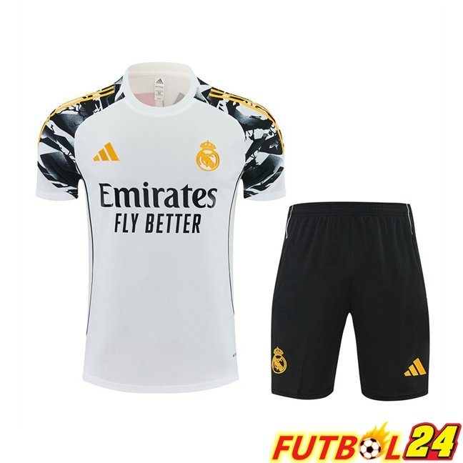 Camiseta Entrenamiento Real Madrid + Cortos Blanco 2026/2027
