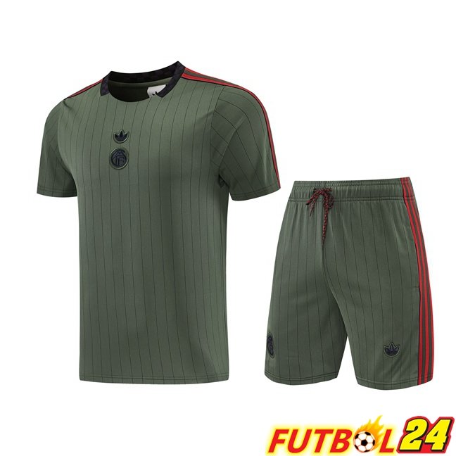 Camiseta Entrenamiento Bayern Munich + Cortos Verde 2026/2027
