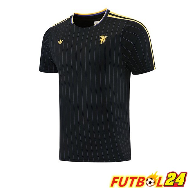 Camiseta Entrenamiento Manchester United Negro 2026/2027