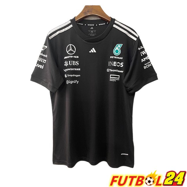 Camiseta Formule 1 Mercedes-AMG Negro 2025/2026
