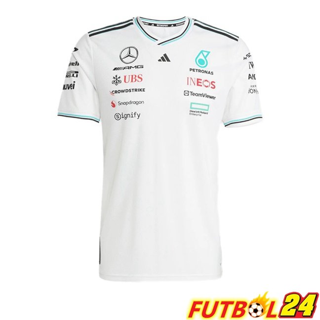 Camiseta Formule 1 Mercedes-AMG Blanco 2025/2026