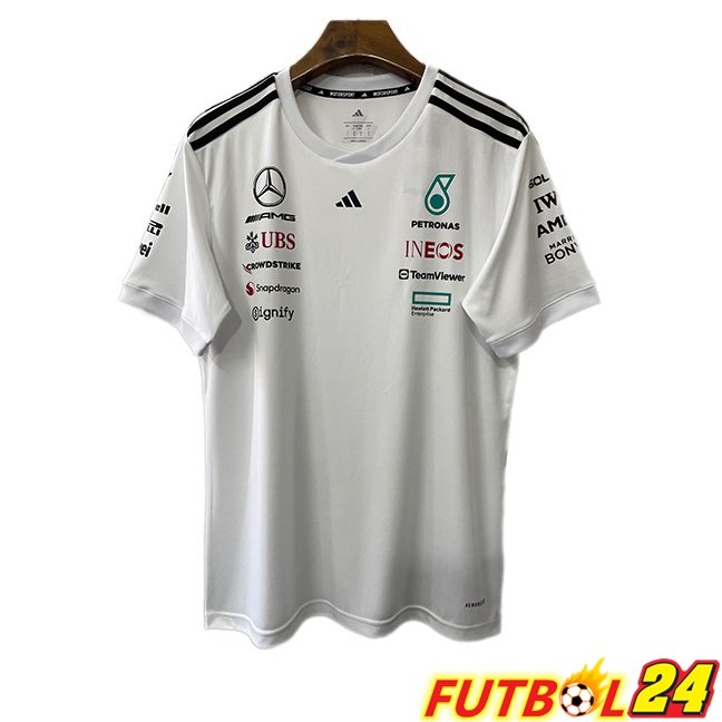 Camiseta Formule 1 Mercedes-AMG Blanco 2025/2026