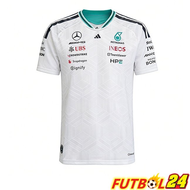 Camiseta Formule 1 Mercedes-AMG Blanco 2025/2026