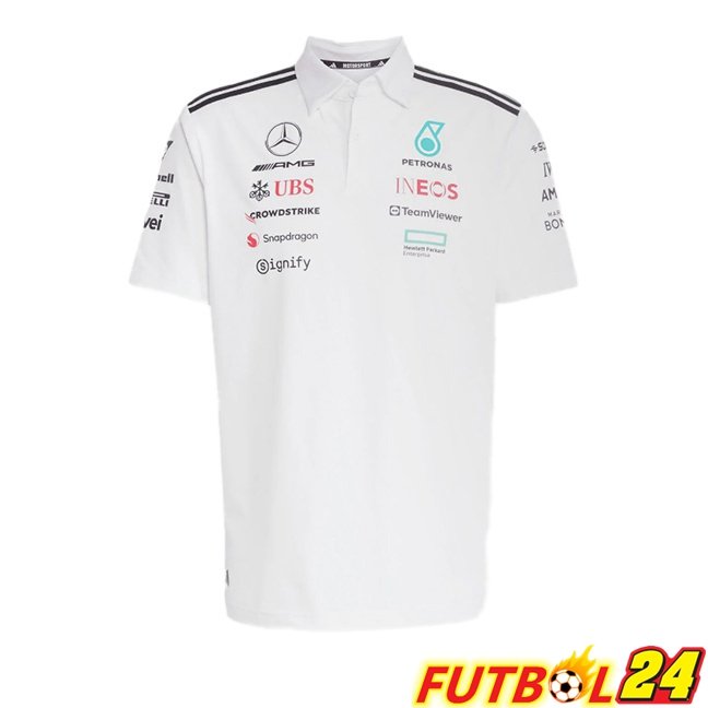 Polo Formule 1 Mercedes-AMG Blanco 2025/2026
