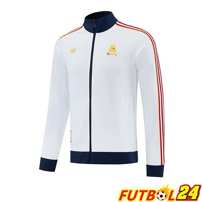 Chaquetas Futbol AS Roma Blanco 2026/2027