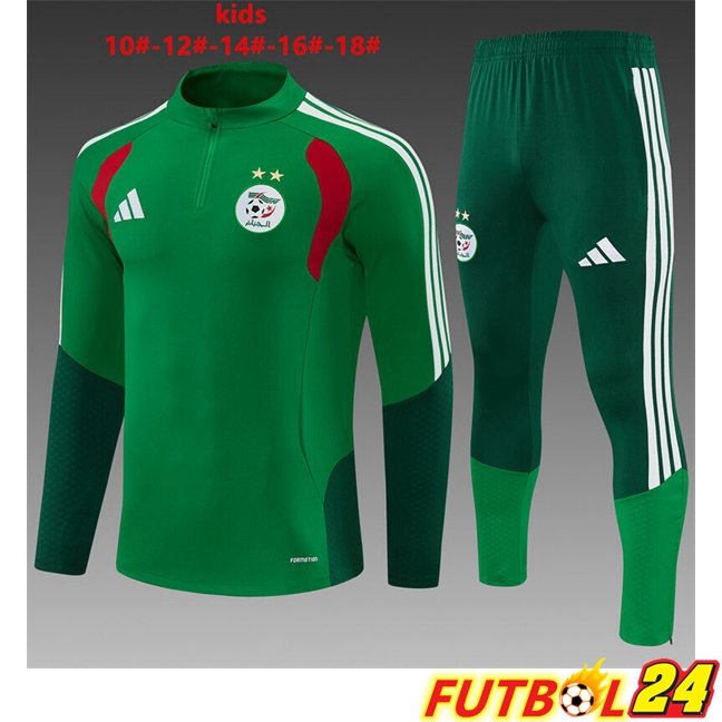 Chandal Equipos De Futbol Argelia Ninos Verde 2026/2027
