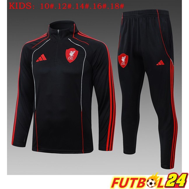 Chandal Equipos De Futbol FC Liverpool Ninos Negro 2026/2027