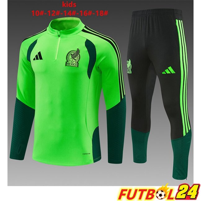 Chandal Equipos De Futbol México Ninos Verde 2026/2027