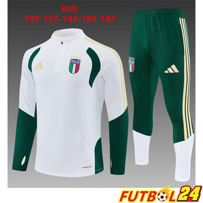 Chandal Equipos De Futbol Italia Ninos Blanco 2026/2027