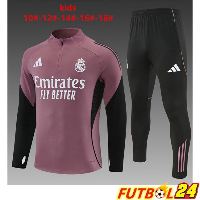 Chandal Equipos De Futbol Real Madrid Ninos Púrpura 2026/2027