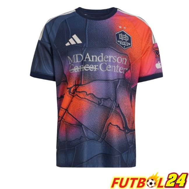 Camisetas De Futbol Houston Dynamo Segunda Púrpura Naranja 2026/2027