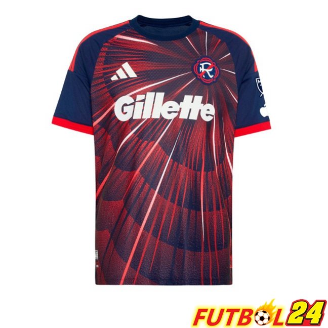Camisetas De Futbol New England Revolution Primera Rojo Azul 2026/2027