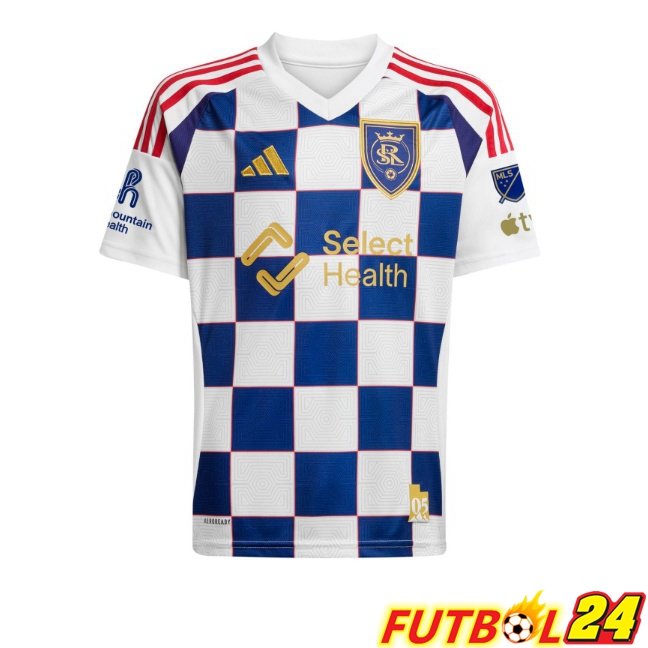 Camisetas De Futbol Real Salt Lake Segunda Azul Blanco 2026/2027