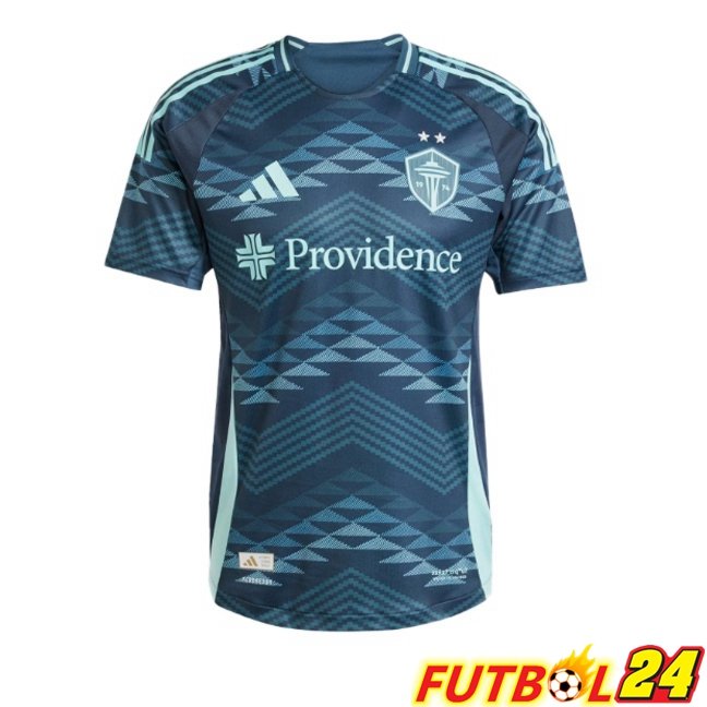 Camisetas De Futbol Seattle Sounders FC Segunda Azul Verde 2026/2027