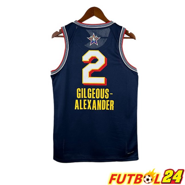 Camiseta NBA American All-Star (Gilgeous-Alexander 2) Azul Real 2024/2025
