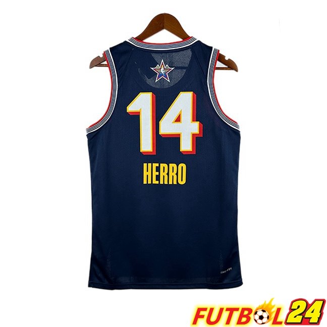 Camiseta NBA American All-Star (Tyler Herro 14) Azul Real 2024/2025