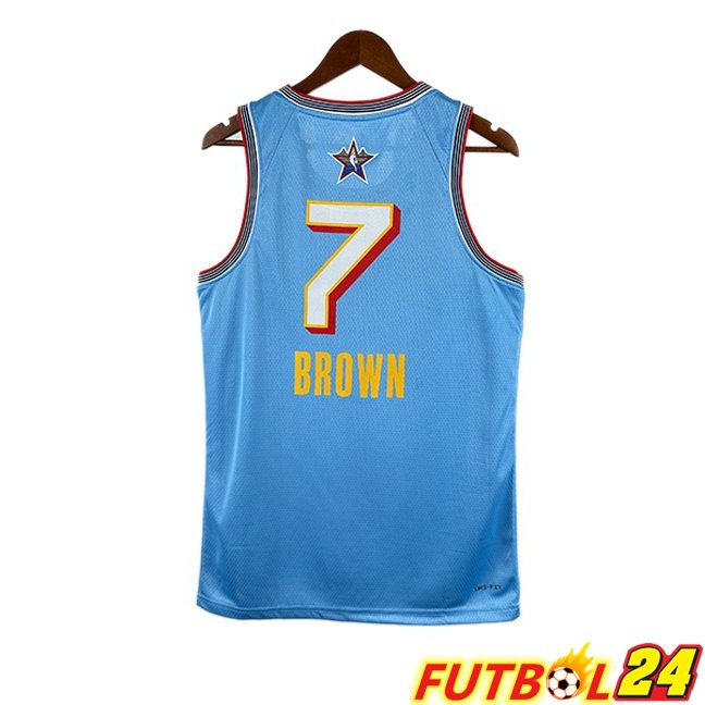 Camiseta NBA American All-Star (Jaylen Brown 7) Azul 2024/2025