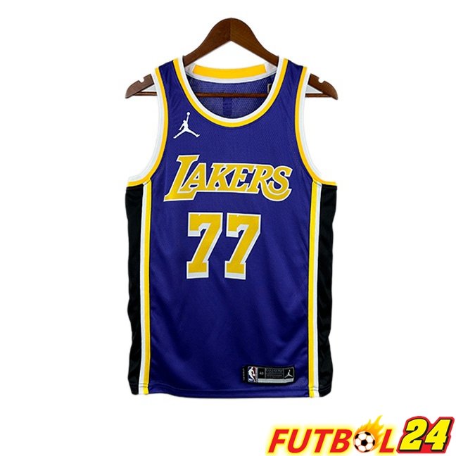 Camiseta NBA Los Angeles Lakers (Luka Dončić 77) Edición Especial Edición Especial