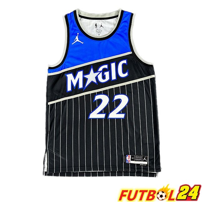 Camiseta NBA Orlando Magic (Franz Wagner 22) Negro 2025/2026