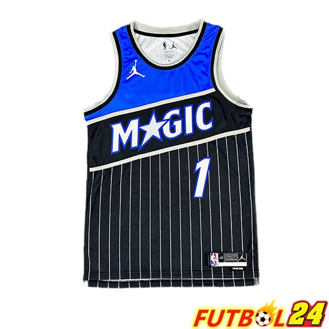 Camiseta NBA Orlando Magic (Anfernee Hardaway 1) Negro 2025/2026