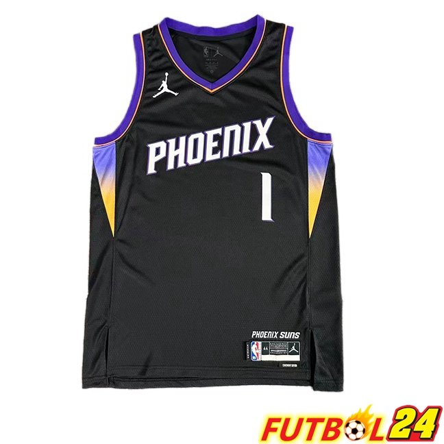 Camiseta NBA Phoenix Suns (Devin Booker 1) Negro 2025/2026