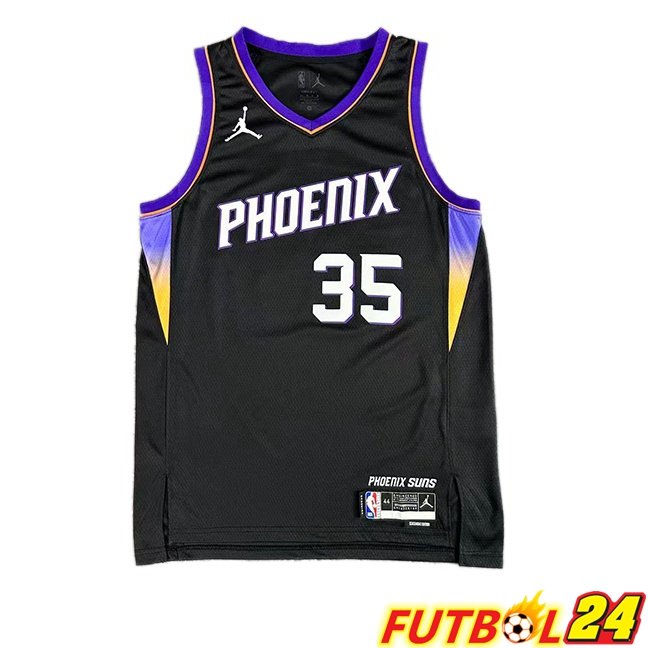 Camiseta NBA Phoenix Suns (Kevin Durant 35) Negro 2025/2026