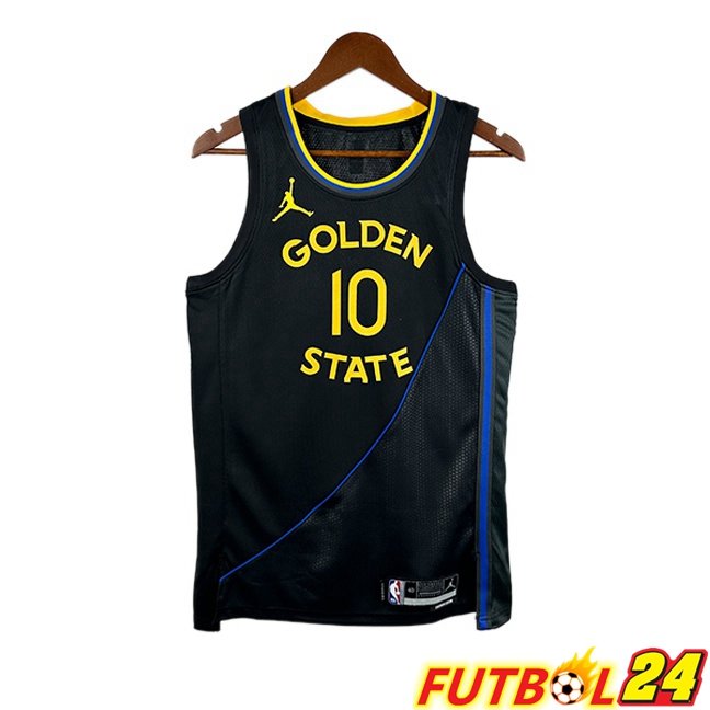 Camiseta NBA Golden State Warriors (Jimmy Butler III 10) Negro 2024/2025