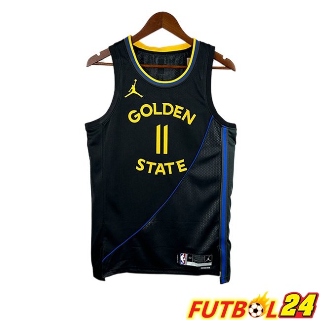Camiseta NBA Golden State Warriors (Klay Thompson 11) Negro 2024/2025