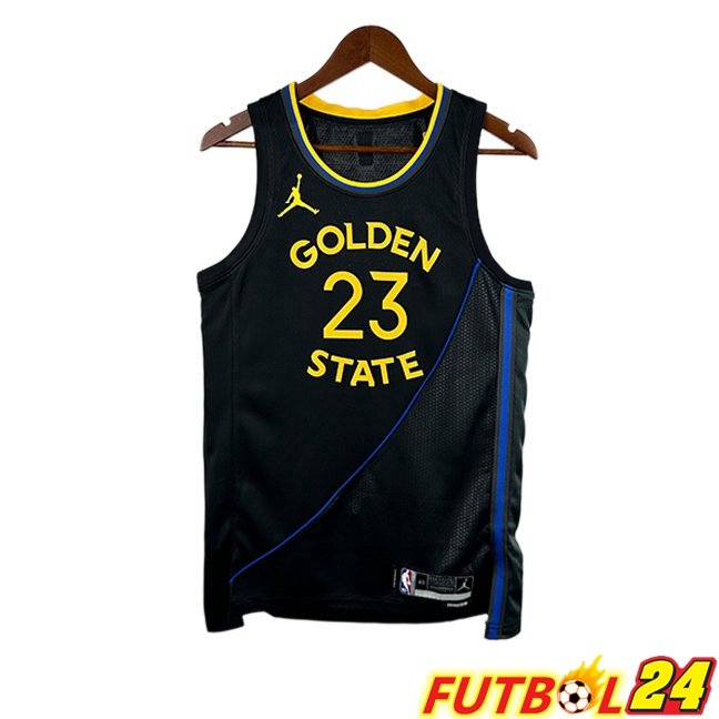 Camiseta NBA Golden State Warriors (Draymond Green 23) Negro 2024/2025