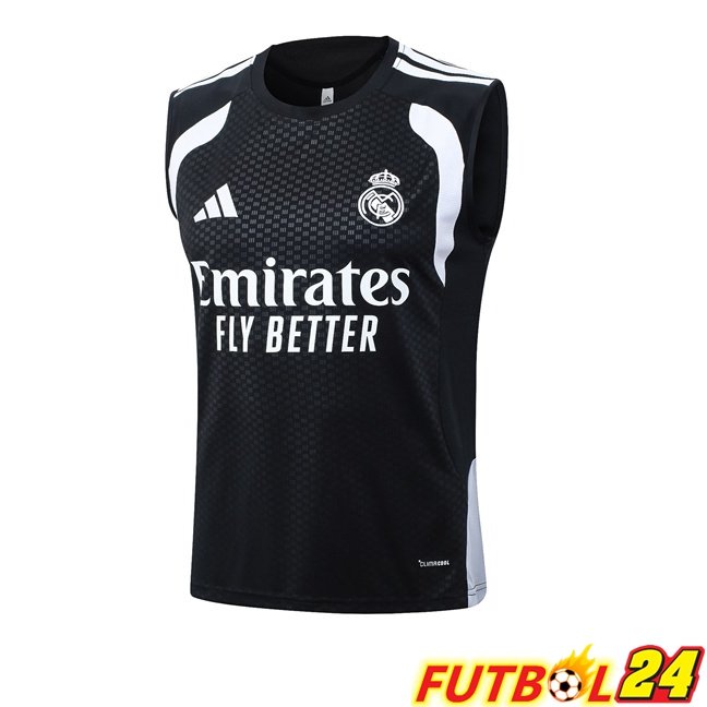 Chalecos De Futbol Real Madrid Negro 2026/2027