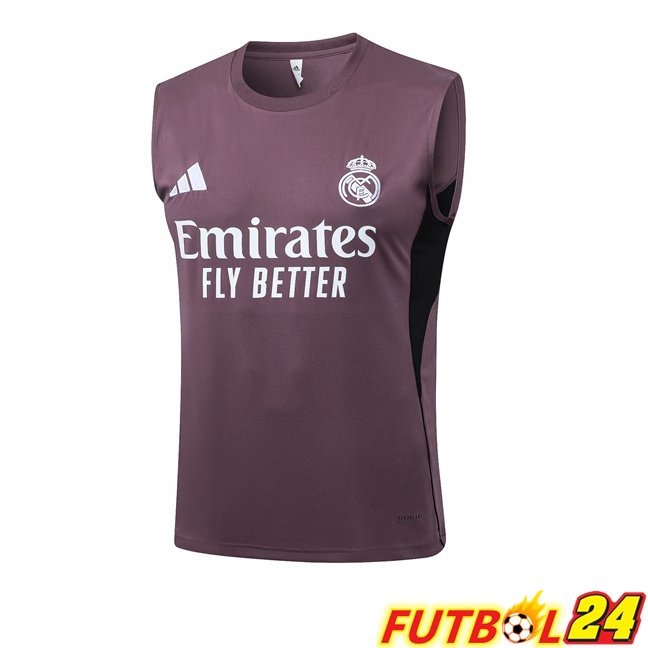 Chalecos De Futbol Real Madrid Púrpura 2026/2027