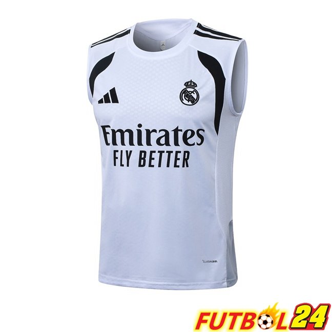 Chalecos De Futbol Real Madrid Blanco 2026/2027