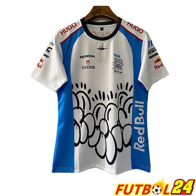 Camiseta Formule 1 Racing Bulls Blanco Azul 2025/2026