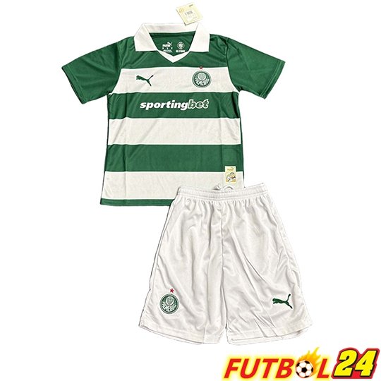 Camisetas De Futbol Palmeiras Ninos Edición Especial Verde/Blanco 2026/2027