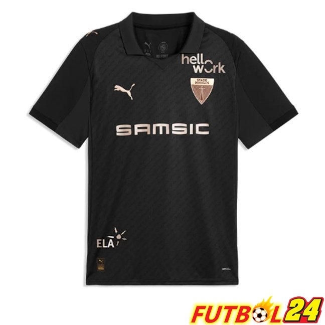 Camisetas De Futbol Stade Rennais Edición 125 Aniversario Negro 2025/2026