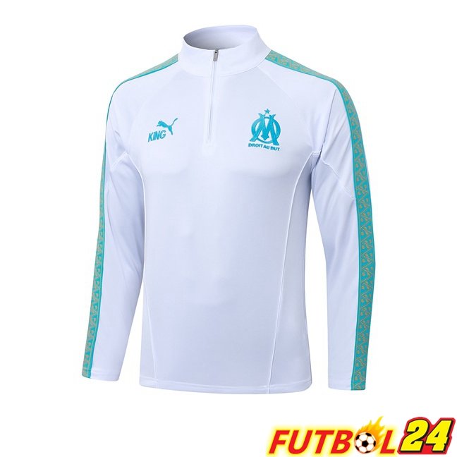 Sudadera De Entrenamiento Marsella OM Blanco 2026/2027