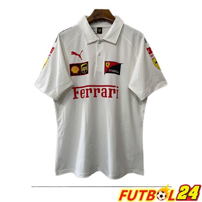 Polo Formule 1 Ferrari Blanco 2025/2026