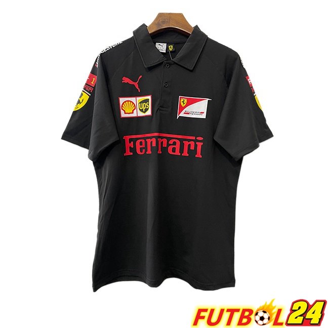 Polo Formule 1 Ferrari Negro 2025/2026