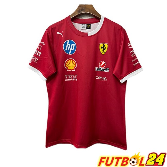 Camiseta Formule 1 Ferrari Rojo 2025/2026