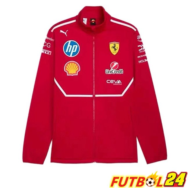 Chaqueta Formule 1 Ferrari Rojo 2025/2026