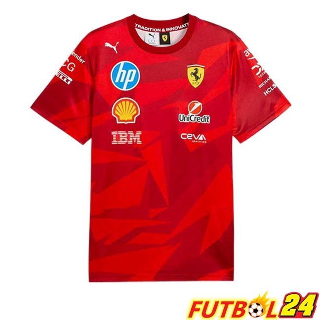 Camiseta Formule 1 Ferrari Rojo 2025/2026