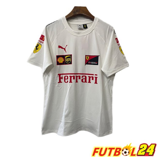 Camiseta Formule 1 Ferrari Blanco 2025/2026
