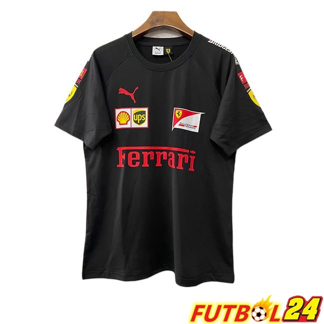 Camiseta Formule 1 Ferrari Negro 2025/2026