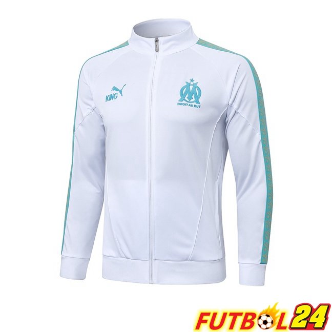 Chaquetas Futbol Marsella OM Blanco 2026/2027