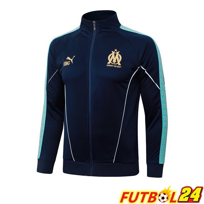 Chaquetas Futbol Marsella OM Azul Real 2026/2027
